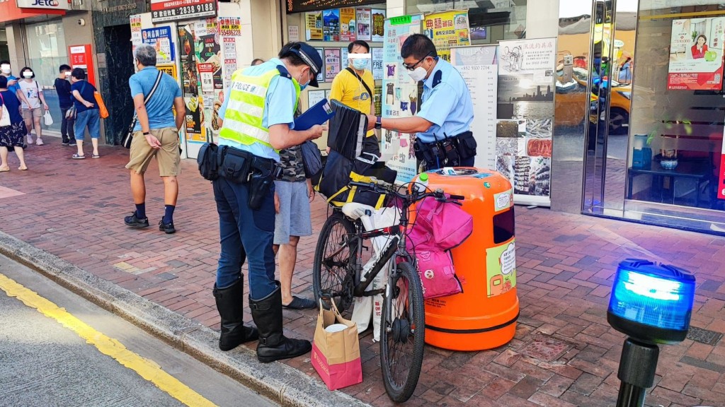 行動照片。 警方提供