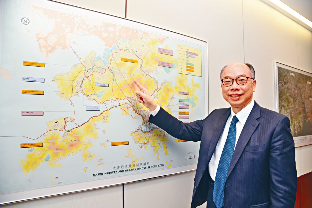■运房局局长陈帆指，兴建铁路前需进行完善规划，欲速不达。