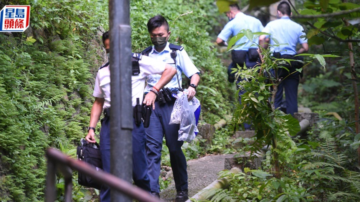 九華徑發生自縊悲劇。尹敬堂攝