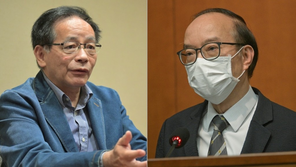 葉國謙(左)；馬逢國(右)。 資料圖片