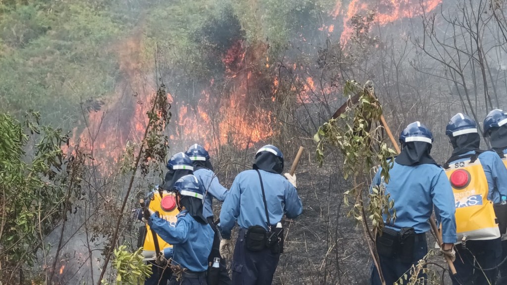 民安队今日前往9个山火现场进行扑灭山火任务。fb CAS in Action - 动感民安队图片