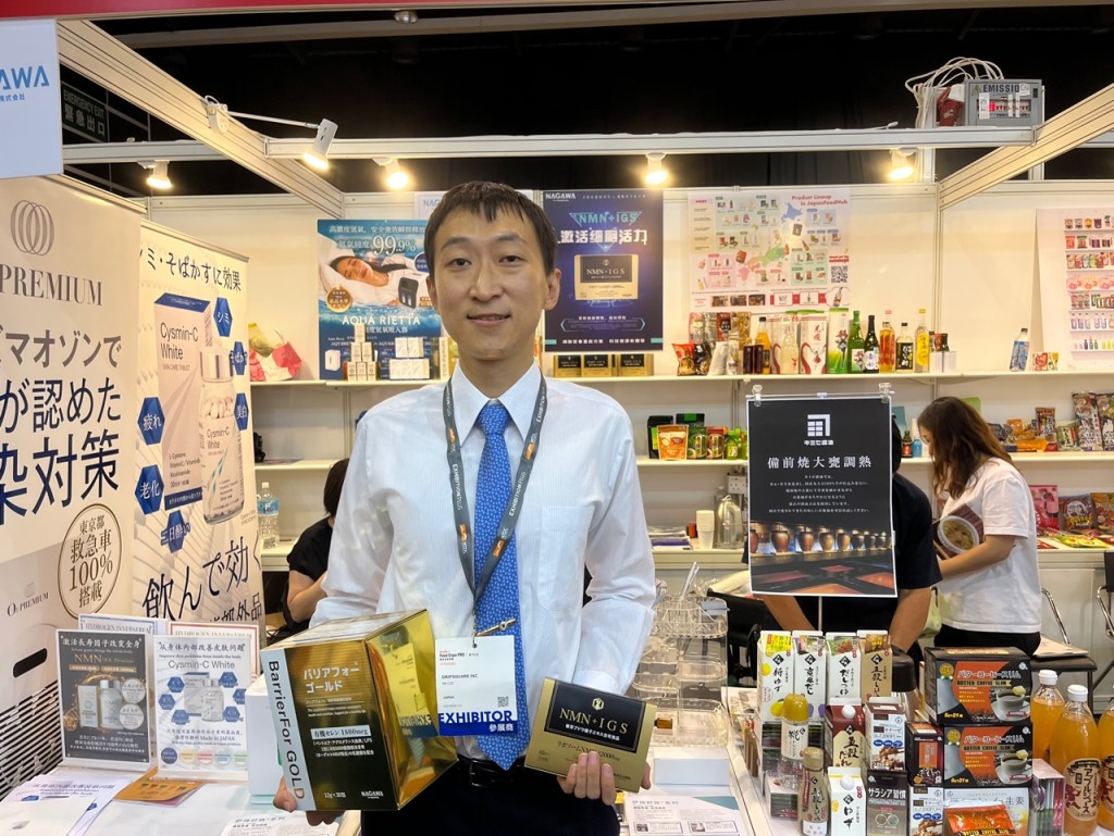 長川藥品國際事務部部長孫煒明。