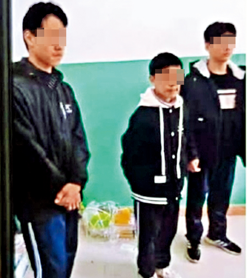 3名被告作案時均僅13周歲。