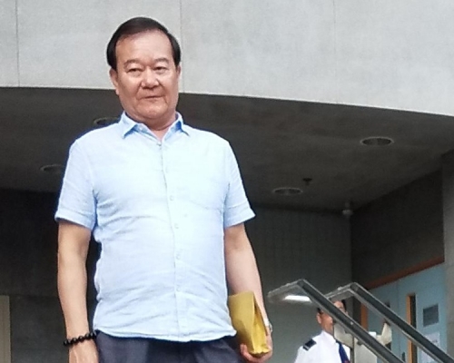 被告曾慶成。陳紫君攝
