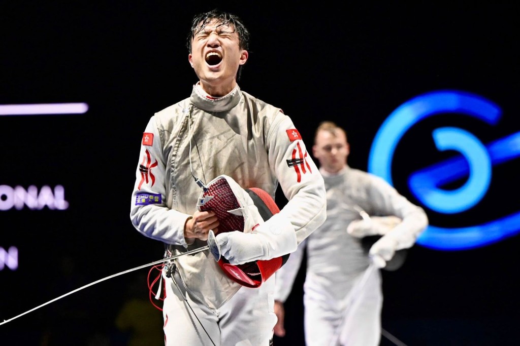 蔡俊彥去年大爆發，至今仍保持住世界排名第一的位置。FIE 圖