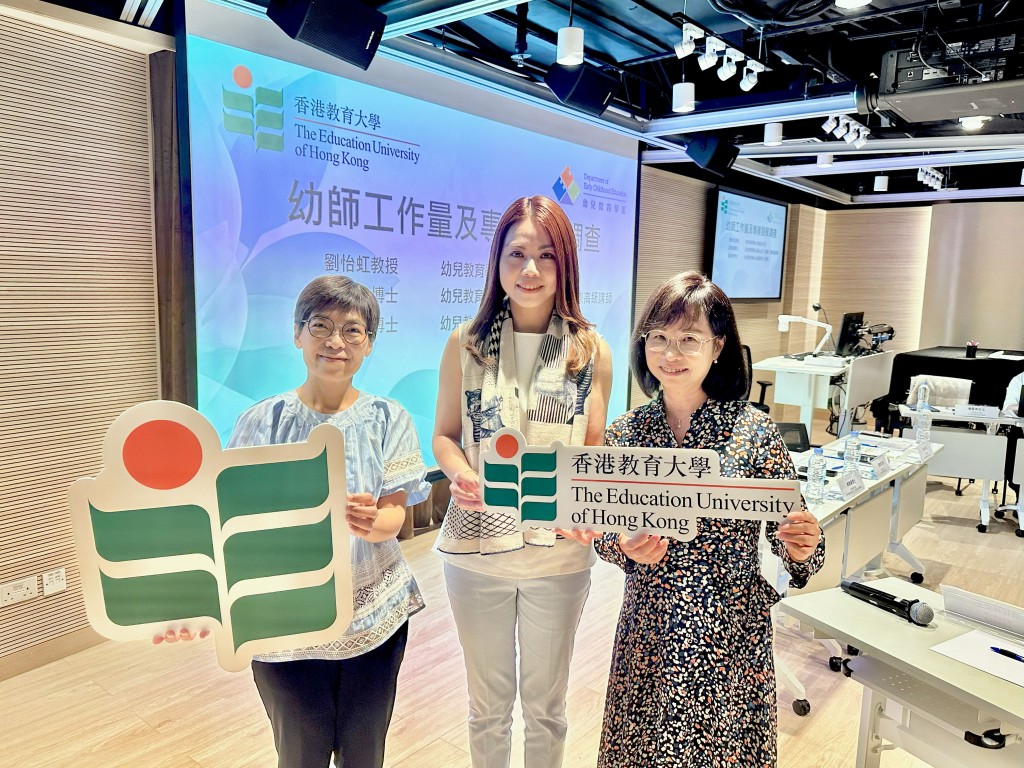 教大最新調查發現,逾半受訪幼稚園教師每日需要在校工作10小時或以上。教大提供 教大最新調查發現,逾半受訪幼稚園教師每日需要在校工作10小時或以上。教大提供