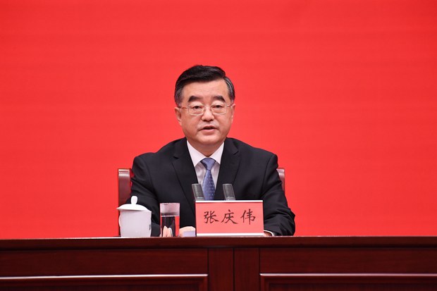 张庆伟已当选人大副委员长。