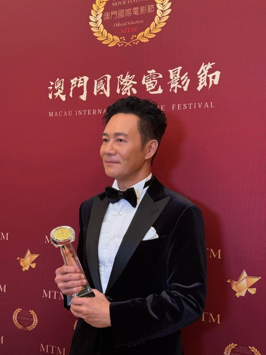 張兆輝出席澳門電影節。