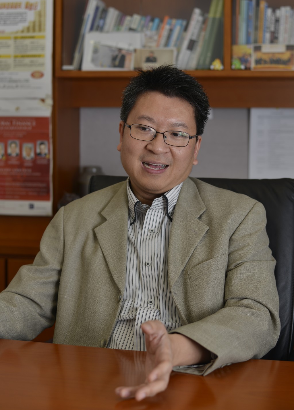 經濟學者莊太量指本港GDP正增長，經濟市道逐漸向好。