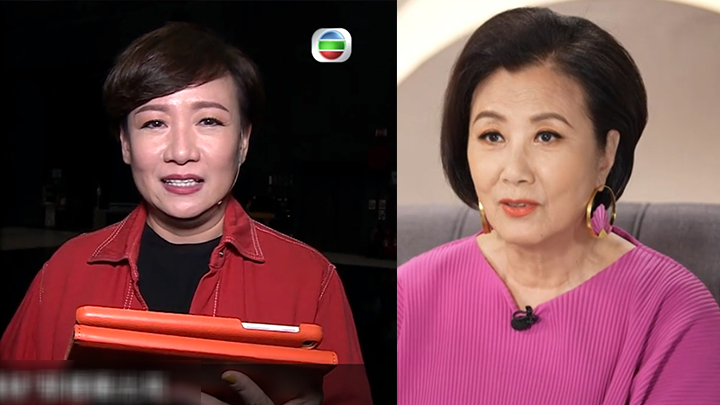 TVB賀台慶綜藝節目《星光匯聚成翡翠》播陳年影片給明星本人翻睇,回憶感十足。