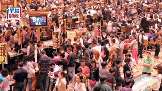 澳門11月賭收升逾14% 連續兩月錄雙位數升幅