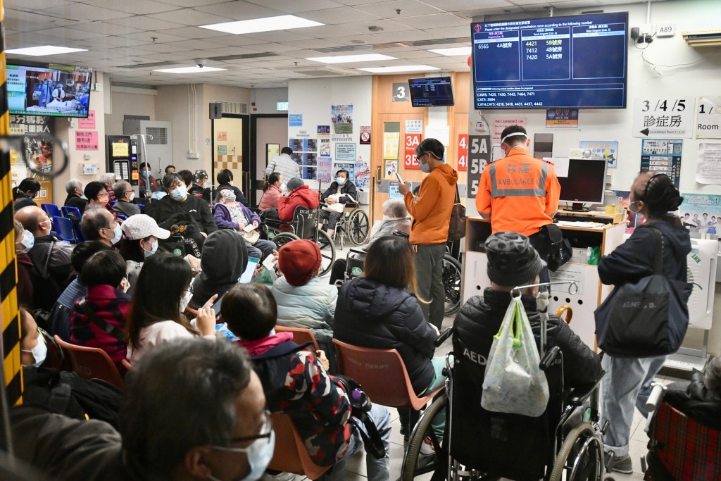 他又估計，流感高峰期或將橫跨整個農曆新年，直至三月天氣回暖後才可能緩和。資料圖片