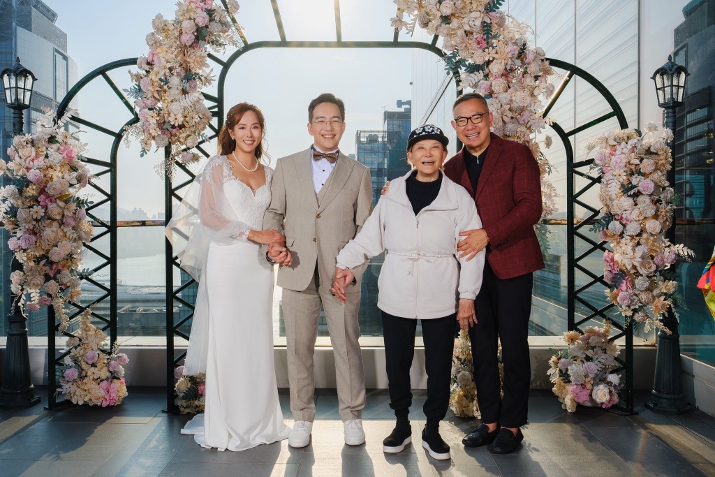 吳幸美搵謝偉俊證婚，白韻琹也有出席。