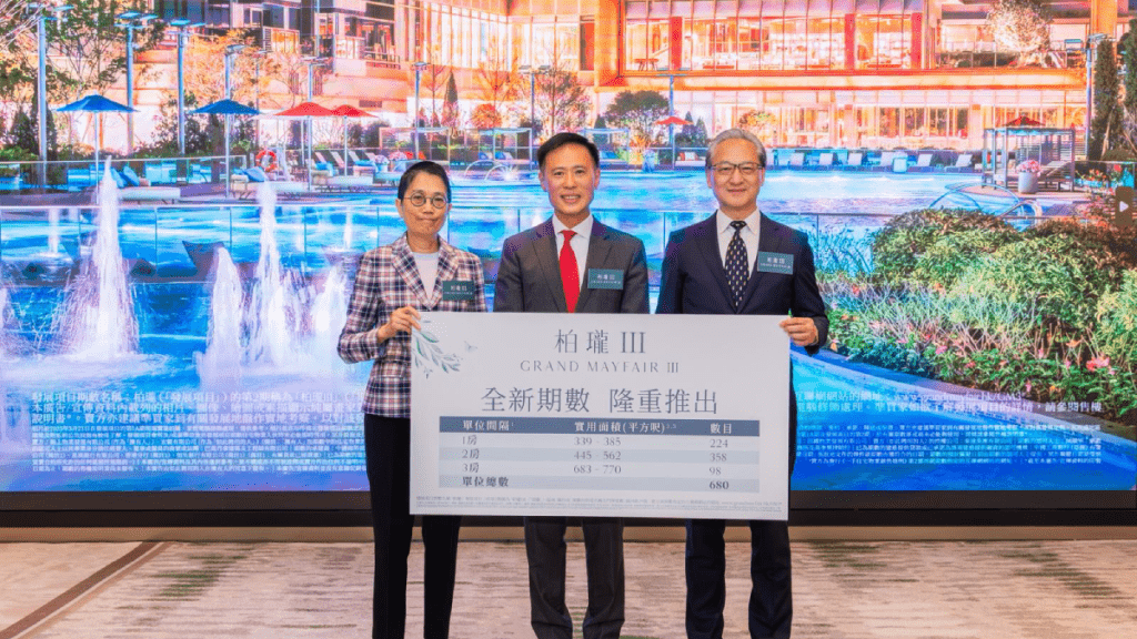 柏瓏III涉680伙 短期內上樓書 套現逾127億