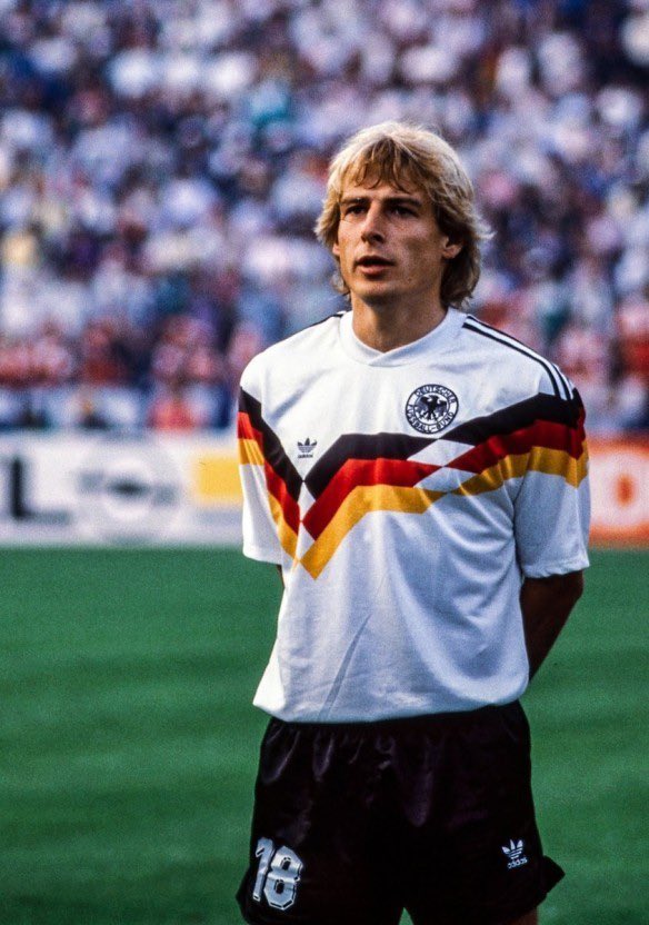 奇連士文是德國1990世界盃奪冠功臣。網上圖片