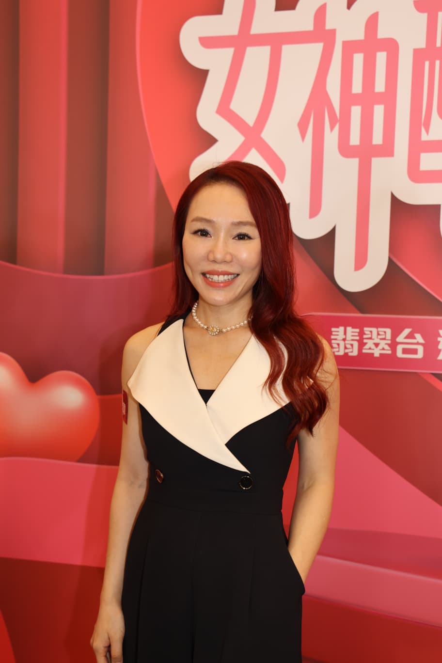 雲文子亮相《女神配對計劃2》宣傳活動。 雲文子亮相《女神配對計劃2》宣傳活動。