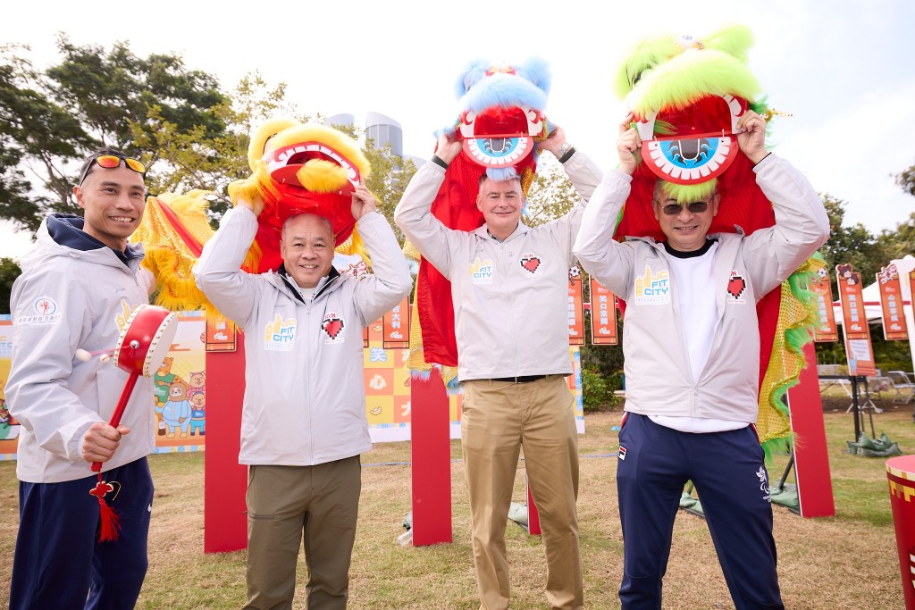 毅力十二愛心跑，鼓勵市民投入做運動。  香港精英運動員協會圖片