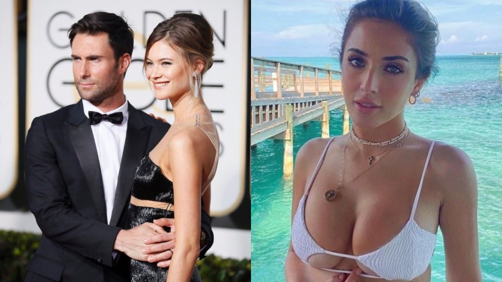 Maroon 5主音Adam Levine被爆出軌網紅 與名模老婆結婚8年懷三胎 