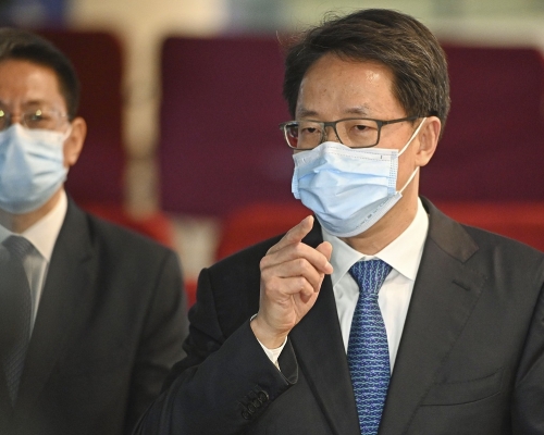 港澳辦常務副主任張曉明。