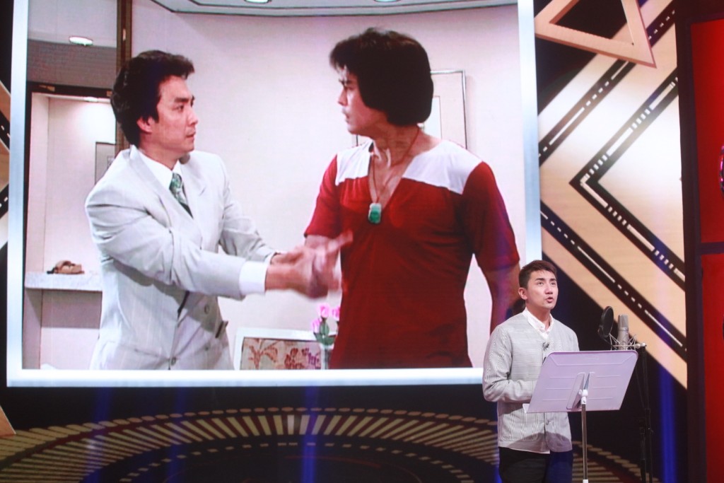 洪永城為《大時代》中鄭少秋飾演的丁蟹角色配音。