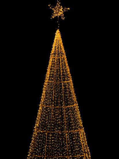 另外亦有多棟燈飾聖誕樹、聖誕燈海、雪橇