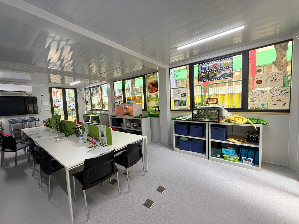 麻雀雖小，五臟俱全。（圖片來源：受訪學校提供）