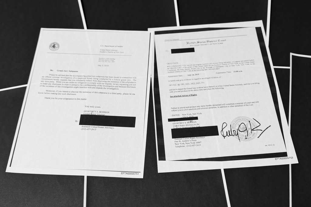 美司法部再发现逾百万份潜在爱泼斯坦文件。美联社