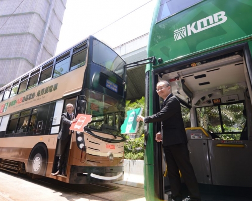 九巴延長與電車公司及專線小巴公司「進智公交」推出的轉乘優惠計劃。資料圖片