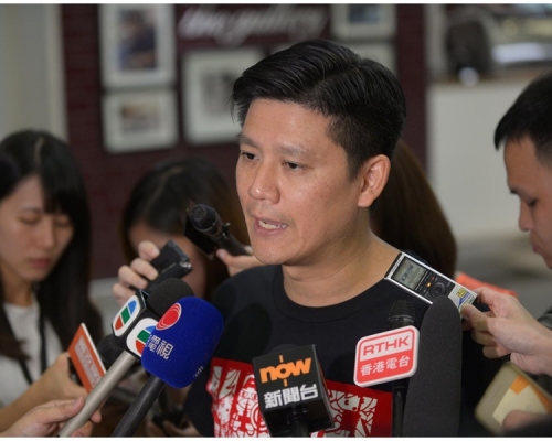譚文豪指內地當局在港蔓延白色恐怖。