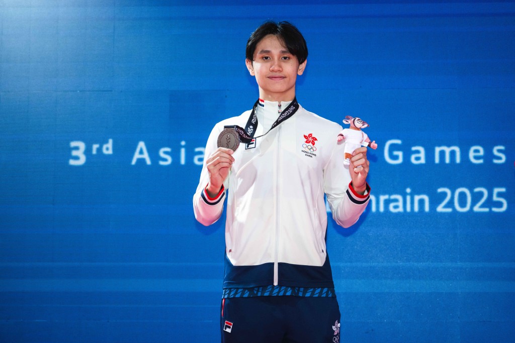 劉建希於男子50米蝶泳摘銀。港協暨奧委會圖片 劉建希於男子50米蝶泳摘銀。港協暨奧委會圖片