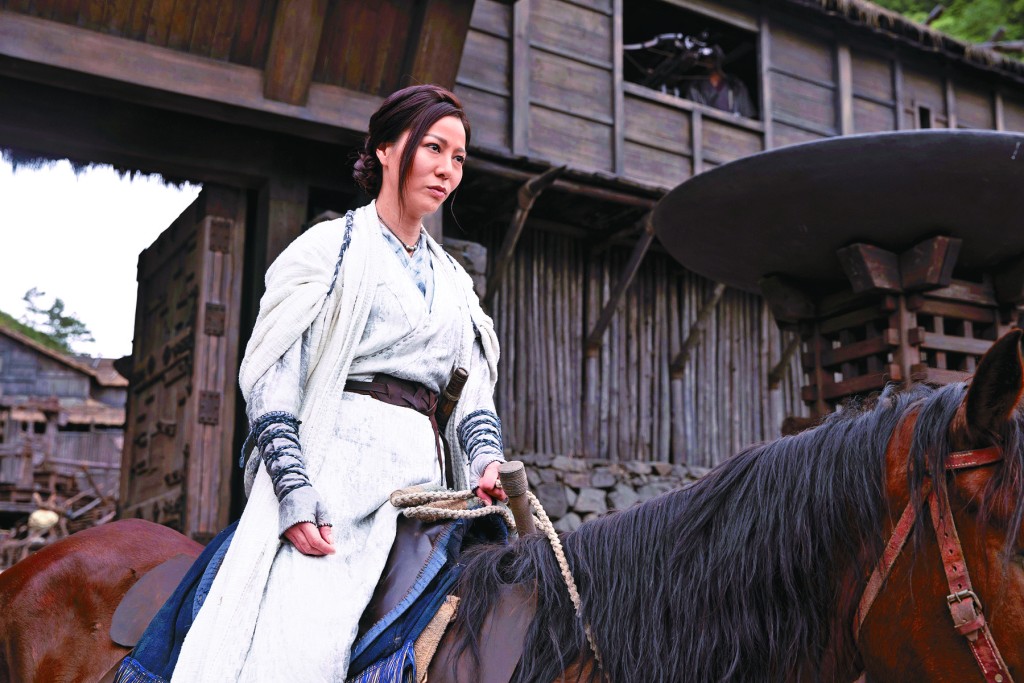 滕麗名在電影版《尋秦記》再次飾演「善柔」。 滕麗名在電影版《尋秦記》再次飾演「善柔」。