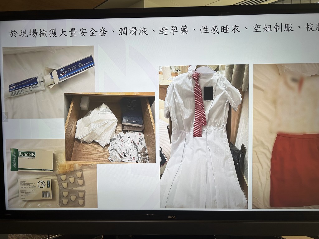 妓女提供制服及校服诱惑服务。林思明摄