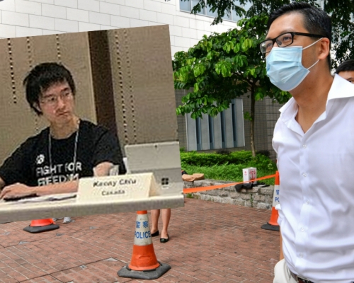 民主黨林卓廷(左)昨天就在社交媒體表示,「有朋友正全力協助被大陸扣留的十二位手足,詳情無法透露,最重要是手足平安。」