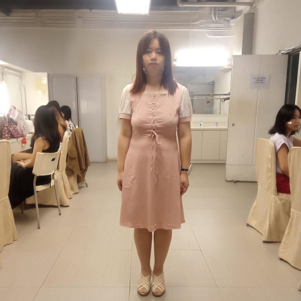 阿儀稱第一次參加選美。