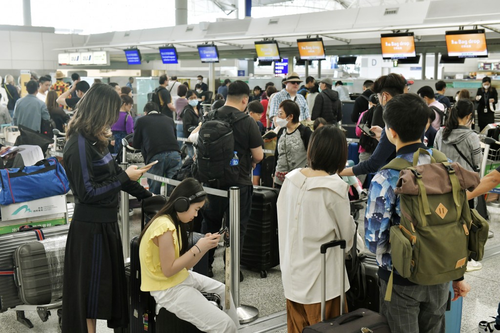 日本3月錄得14.49萬人次港人到訪當地。資料圖片