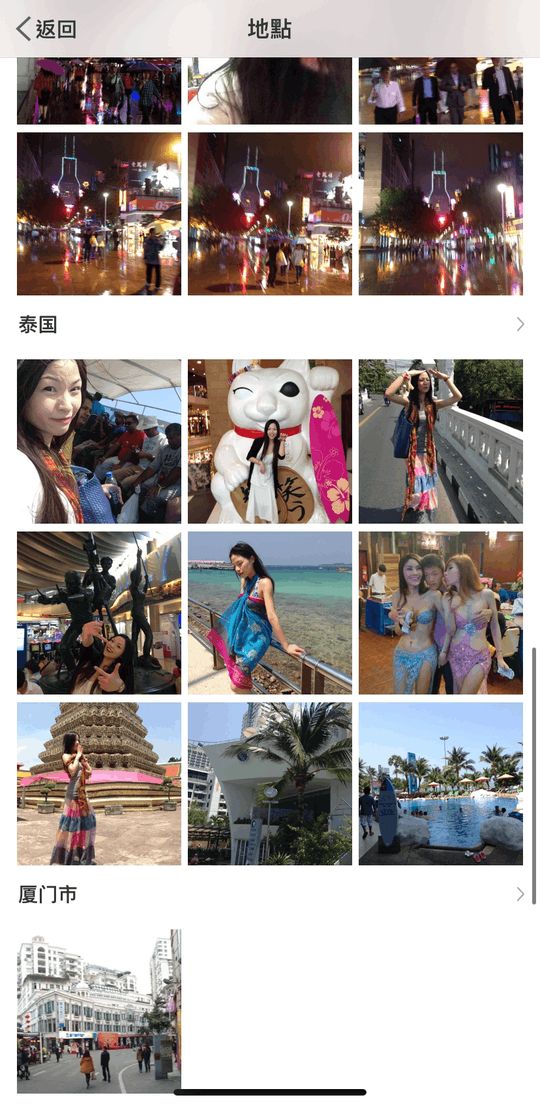 该微博有很多周游列国照。