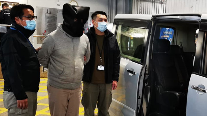 警方拘捕一名34歲男子。警方提供