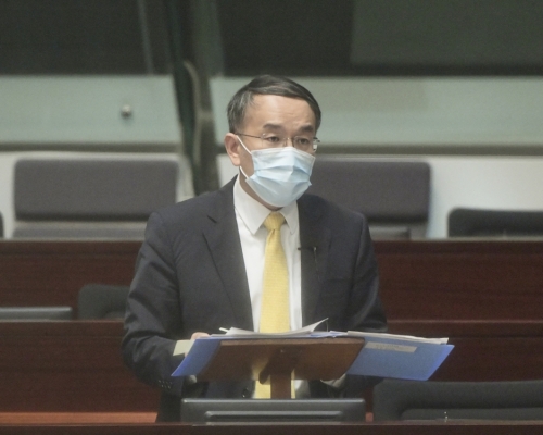 財經事務及庫務局局長許正宇。資料圖片