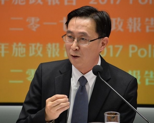 馬表示，期望控制工程成本的工作「年年有餘」，使社會資源得到更有效運用。