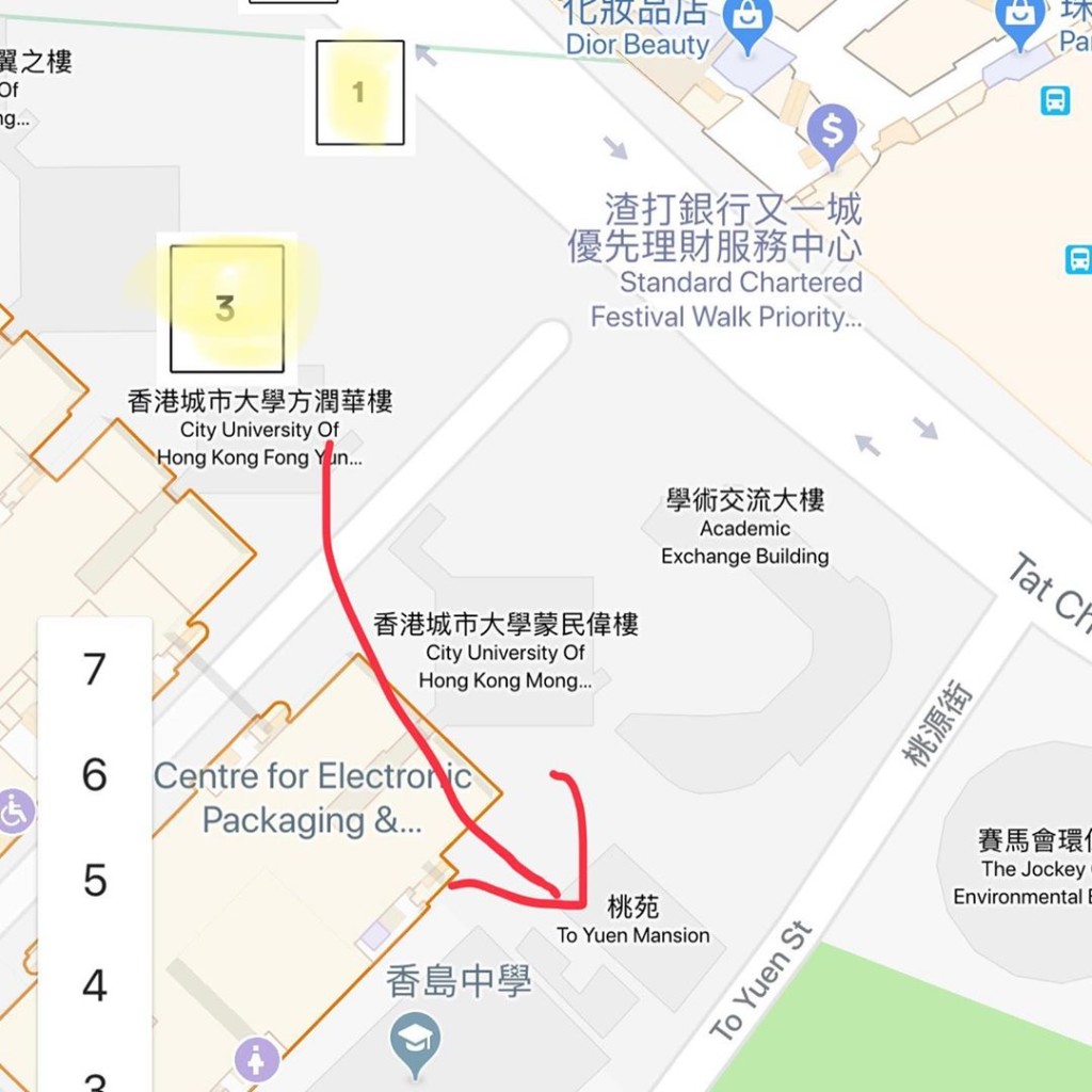 走失地點(ig圖片)