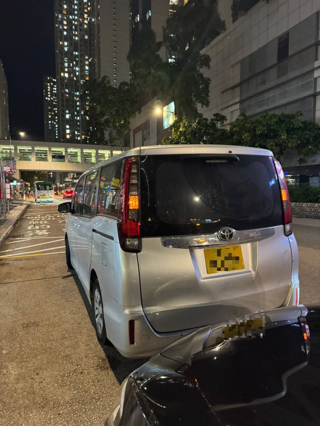 涉事私家車。警方提供