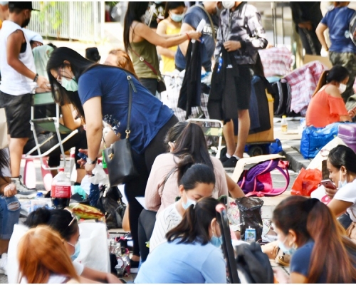 何栢良擔心有外傭確診會牽連很大。資料圖片