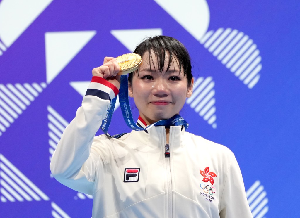 劉慕裳表示當選傑青是莫大榮幸。中新社