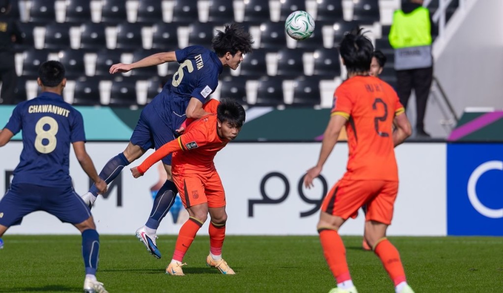 泰國全場共作12次攻門,悉數無功而還。AFC圖片 泰國全場共作12次攻門,悉數無功而還。AFC圖片