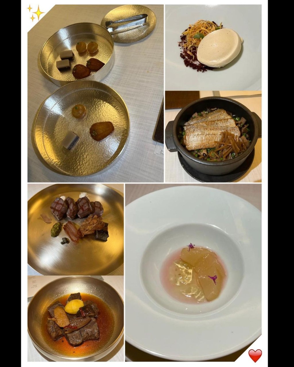 郭可盈大歎傳統韓式宮廷料理。