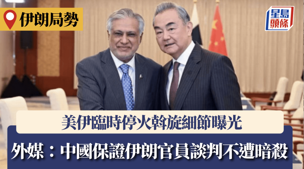 图：外长王毅去年在天津与巴基斯坦副总理兼外长达尔会面。（外交部网页图片）