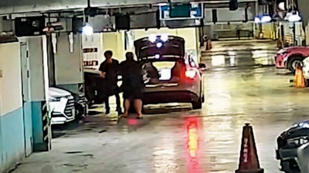 CCTV拍到3名男子多次盜竊豪車零件。大象新聞