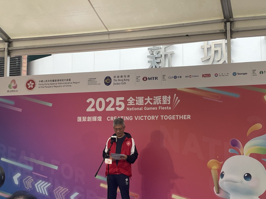 文化體育及旅遊局副局長劉震。 文化體育及旅遊局副局長劉震。
