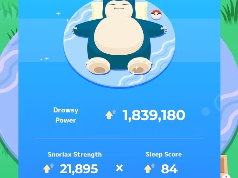 Pokémon Sleep是一款睡眠追蹤視訊遊戲程式。網圖