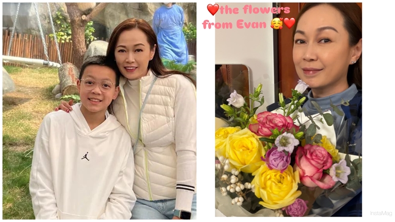 姚瑩瑩54歲生日逆天凍齡勝「朱姬」「飛魚」兒子文武雙全旋風式長大似足媽媽